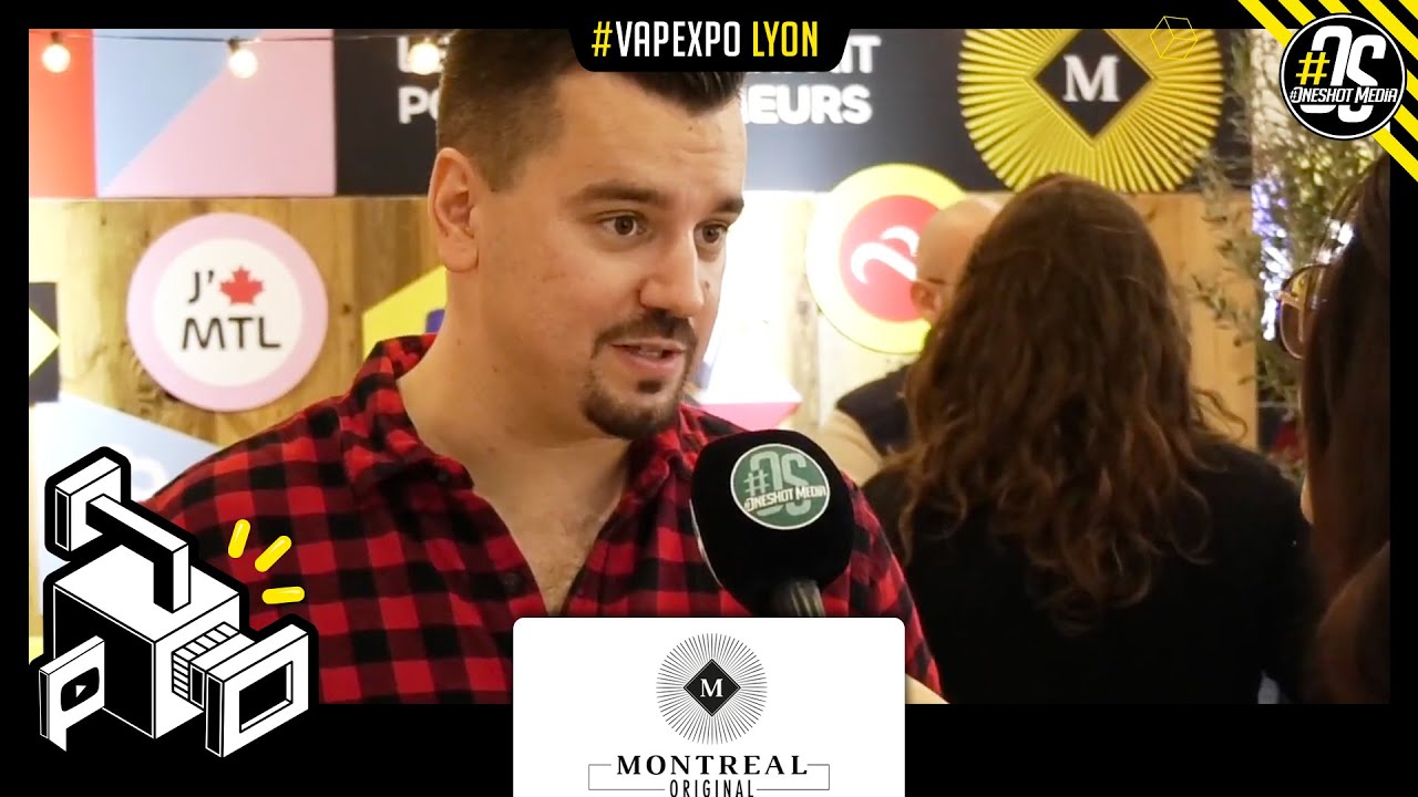 Montreal Original sur le stand de KMLS au Vapexpo Lyon 2025