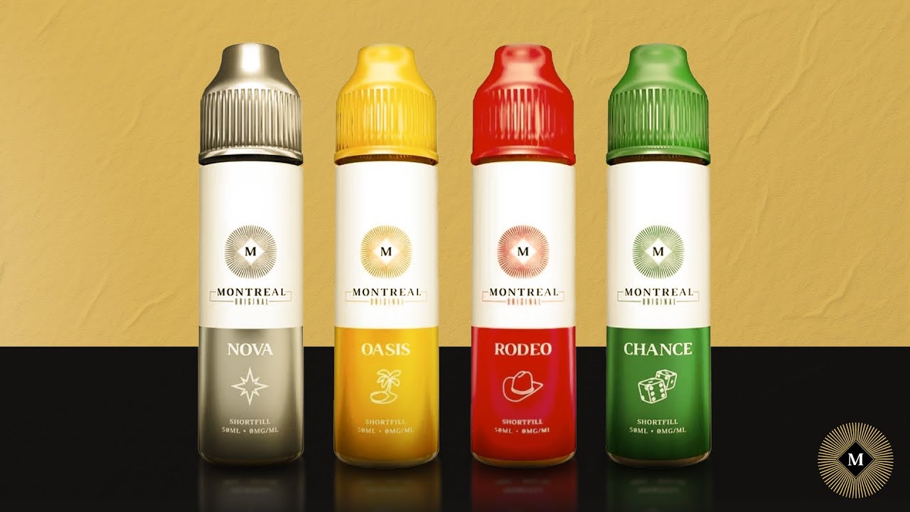 Test des e-liquides classic by Montreal Original : gamme Américaine